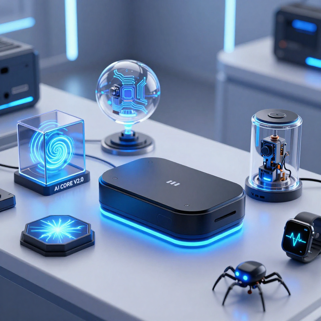 Home freepik a futuristic hightech setup is displayed on a whit 46595