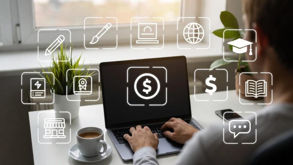 best side hustles you can start with a laptop in 2026