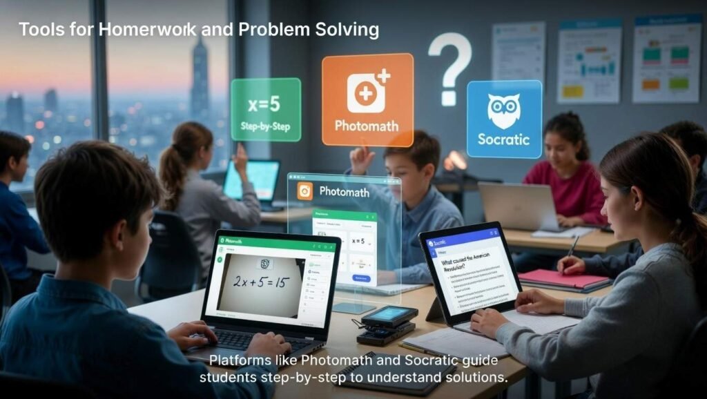 Best Free AI Tools for Students (Complete Guide) In 2026 photomath,socratic