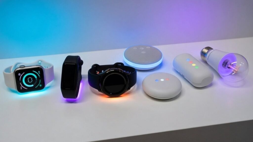 smart wireless wearables, health & fitness tracking devices