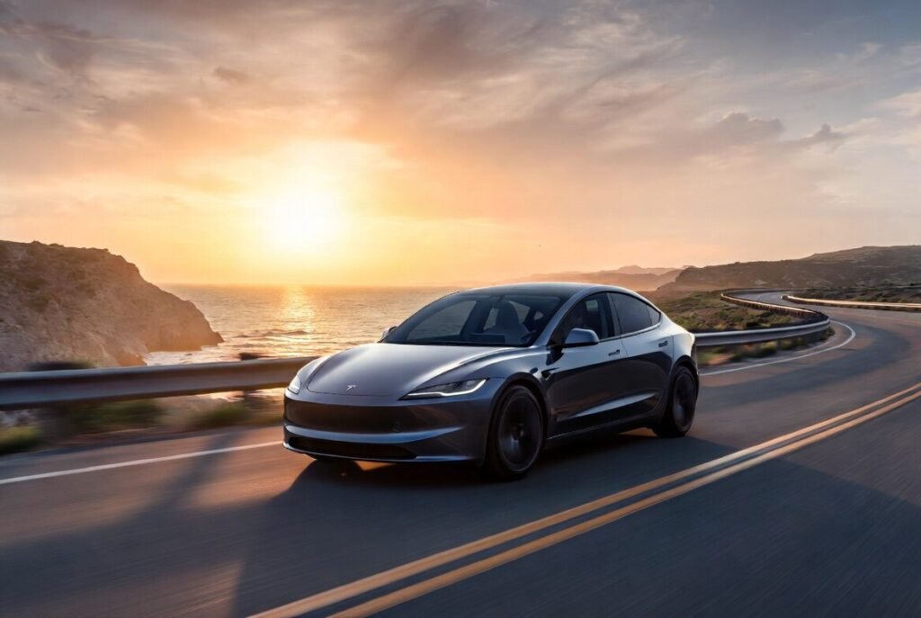 2. Tesla Model 3 – Best Budget Electric Sedan
