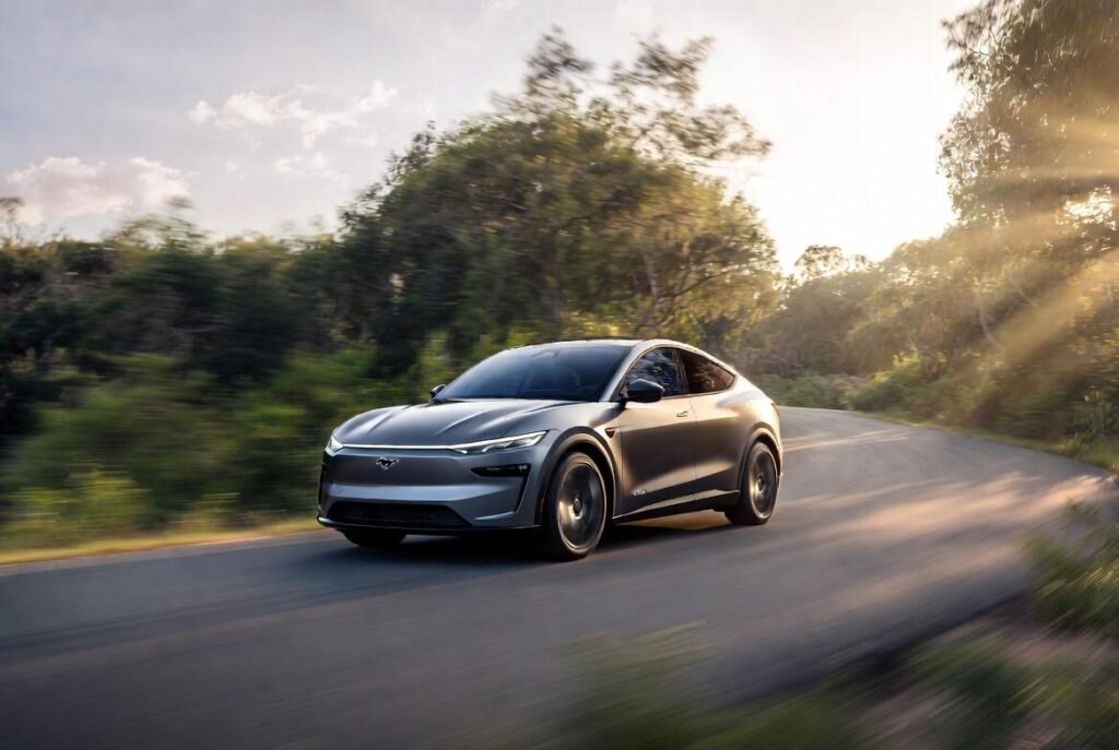 3. Ford Mustang Mach-E – Best Performance SUV EV