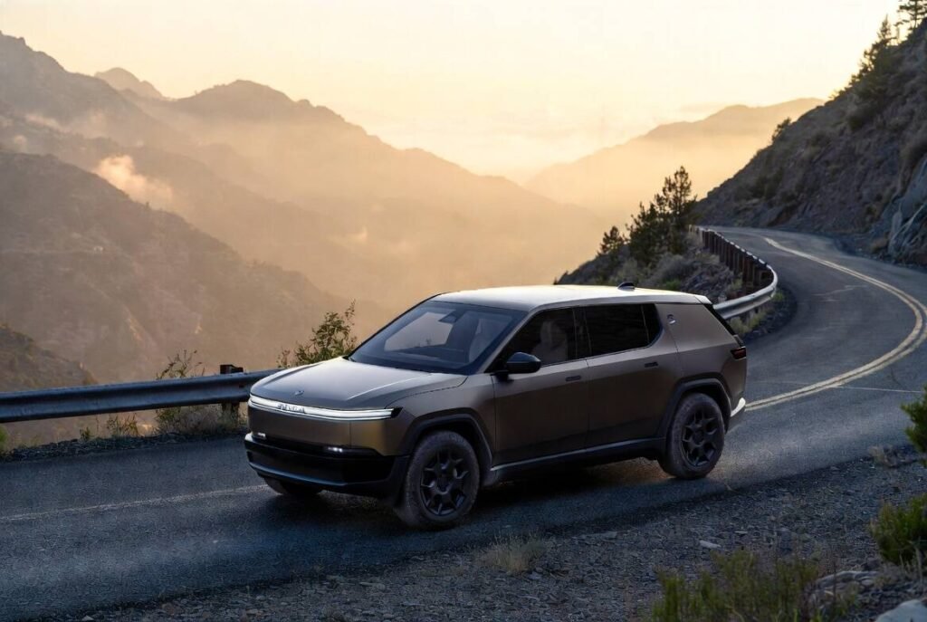 5. Rivian R1S – Best Luxury Electric SUV