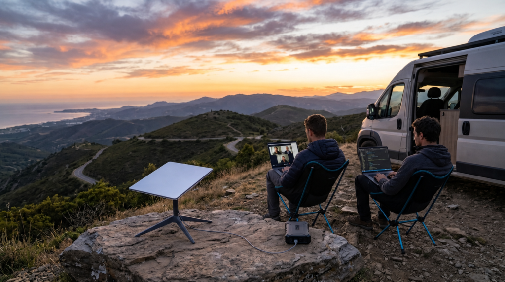 Starlink Mini: How Digital Nomads Get High-Speed Internet Anywhere